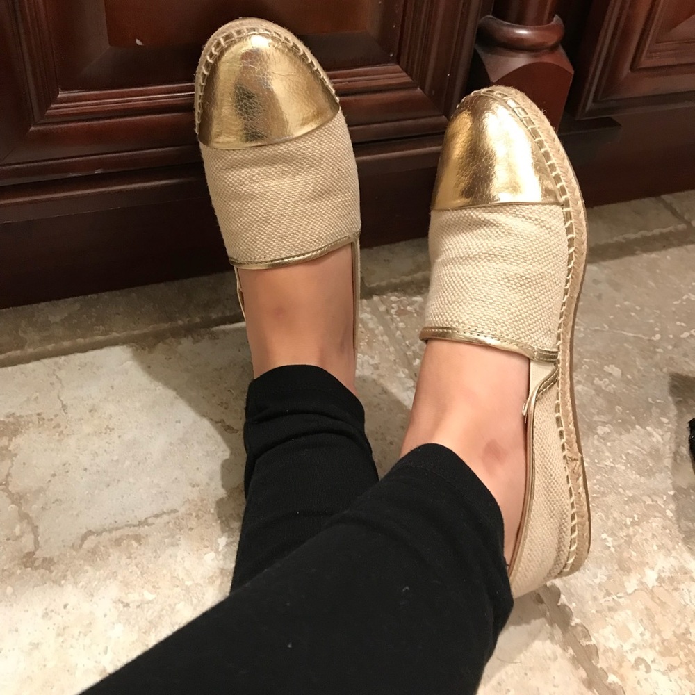 Steve Madden espadrille style flats shoes